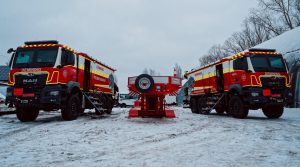 Rescuers received MAN based demining vehicles