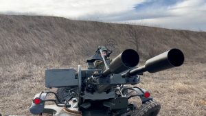 Ukrainian border guards received new ZU-23-2 anti-aircraft guns