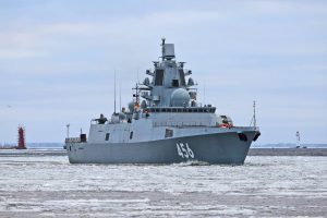 Russia commissioned a new Admiral Golovko frigate