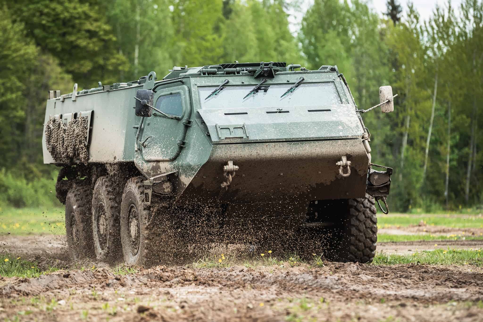 Production of Patria APC hulls has been launched in Latvia