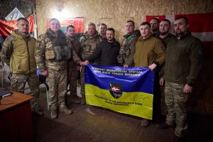 Zelensky visited frontline positions in the Kupiansk sector