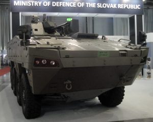 У Словаччині завершили зварювання першого корпусу Patria AMV XP