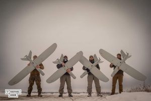 Ukrainian paratroopers received Leleka-100 drones from Come Back Alive Foundation