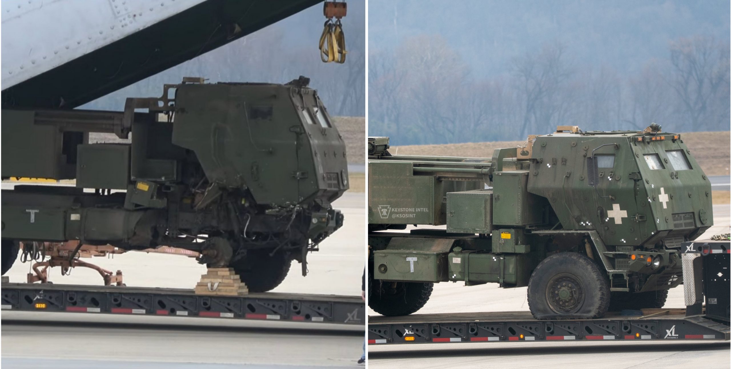 Damaged HIMARS shipped to the United States for repair