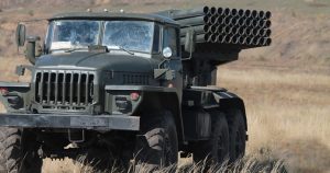 Ukrainian artillery destroys two enemy Grad MRLs in the Luhansk region