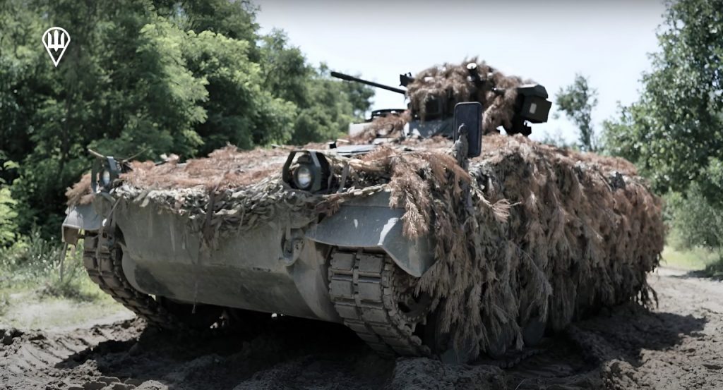 Бойова машина піхоти Marder 1A3 десантно-штурмових військ Збройних сил України. Фото: ДШВ ЗСУ.