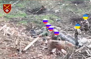 Ukrainian defenders captured Russian invaders in Robotyne