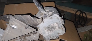 Russians show wreckage of a munition similar to GLSDB