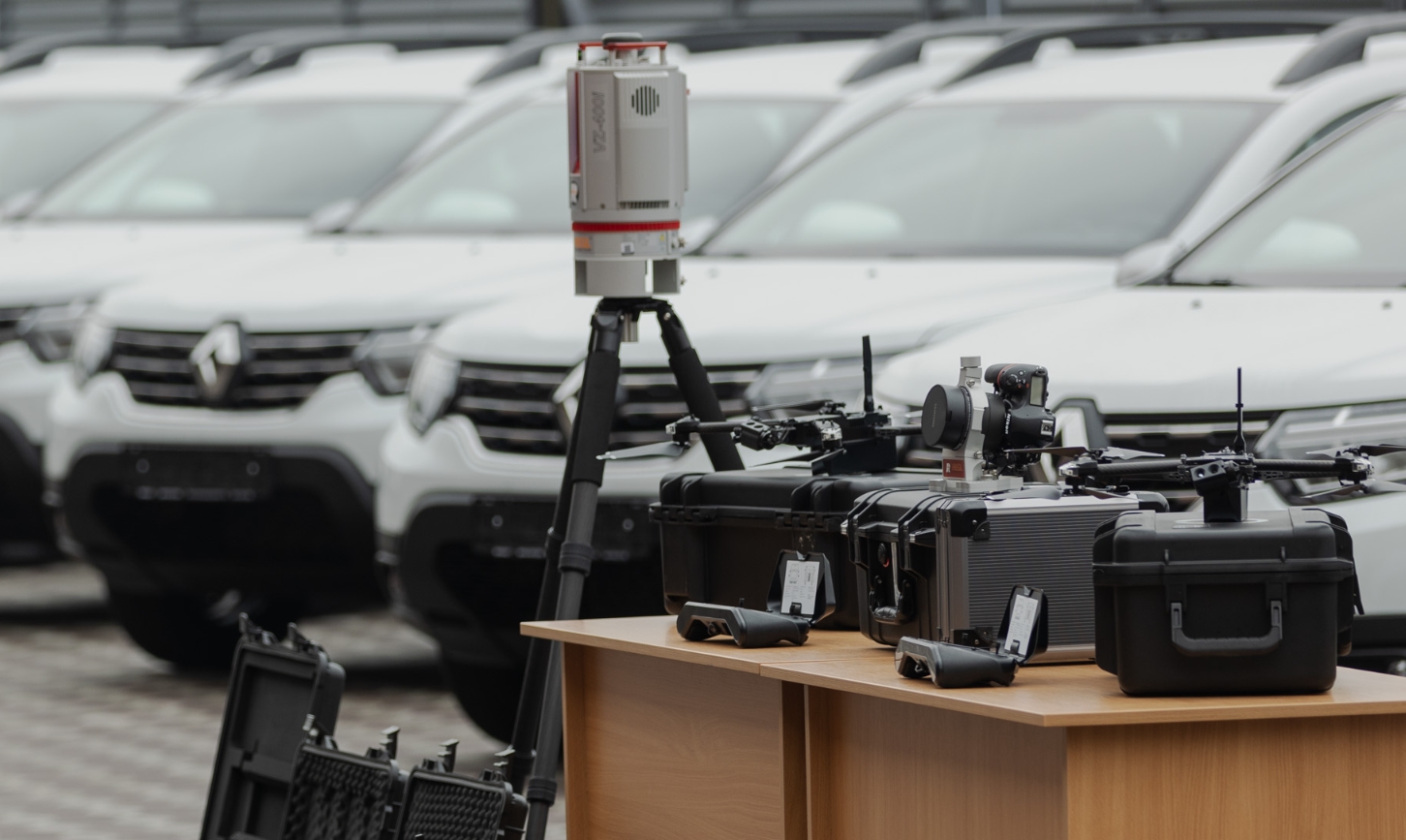 RIEGL laser scanning systems were handed over to the National Police