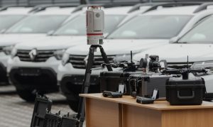 Нацполіції передали системи лазерного сканування RIEGL