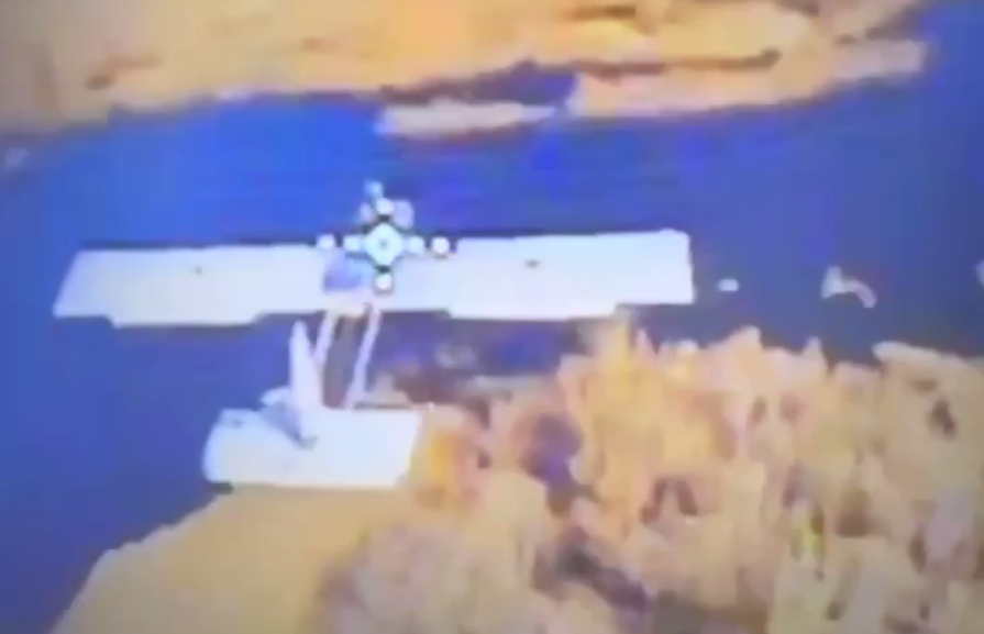 Ukrainian military shot down a Russian UAV with an FPV drone