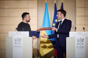 The governments of Ukraine and France signed a bilateral agreement on security cooperation