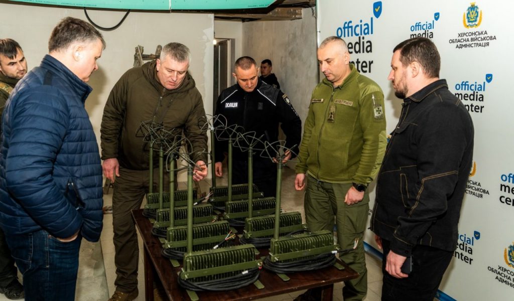 Border guards in the Kherson region received electronic warfare anti ...