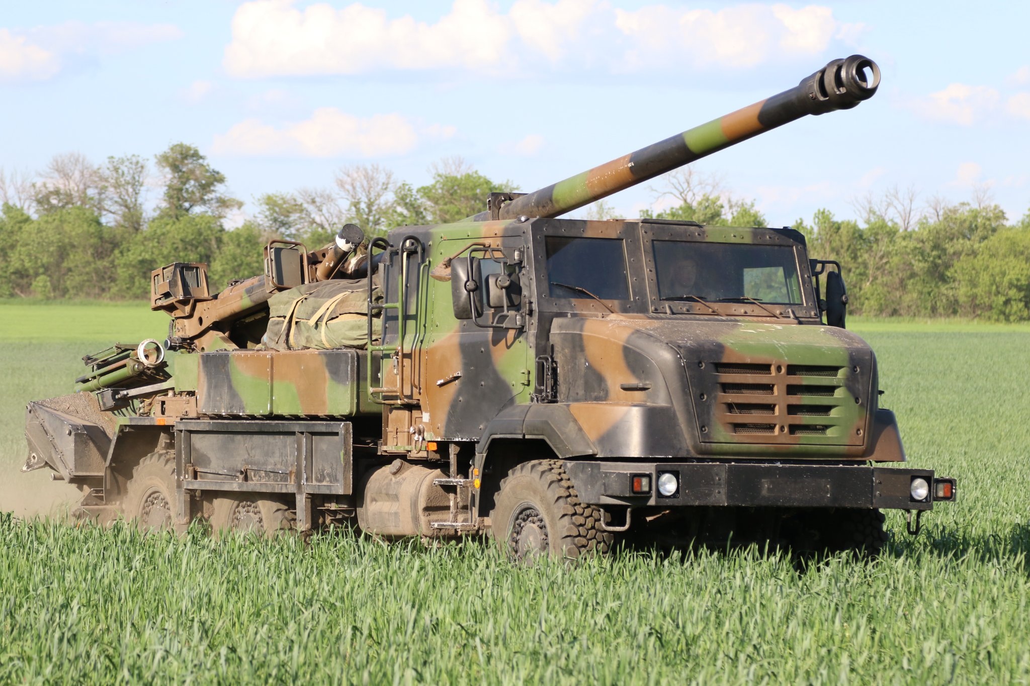 Belgium plans to donate three Caesar self-propelled howitzers to Ukraine