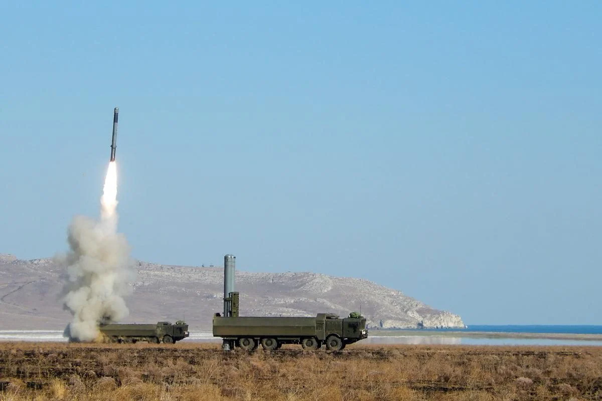 Пуск ракети П-800 «Оникс» з пускової БРК «Бастион». Фото: РосЗМІ 