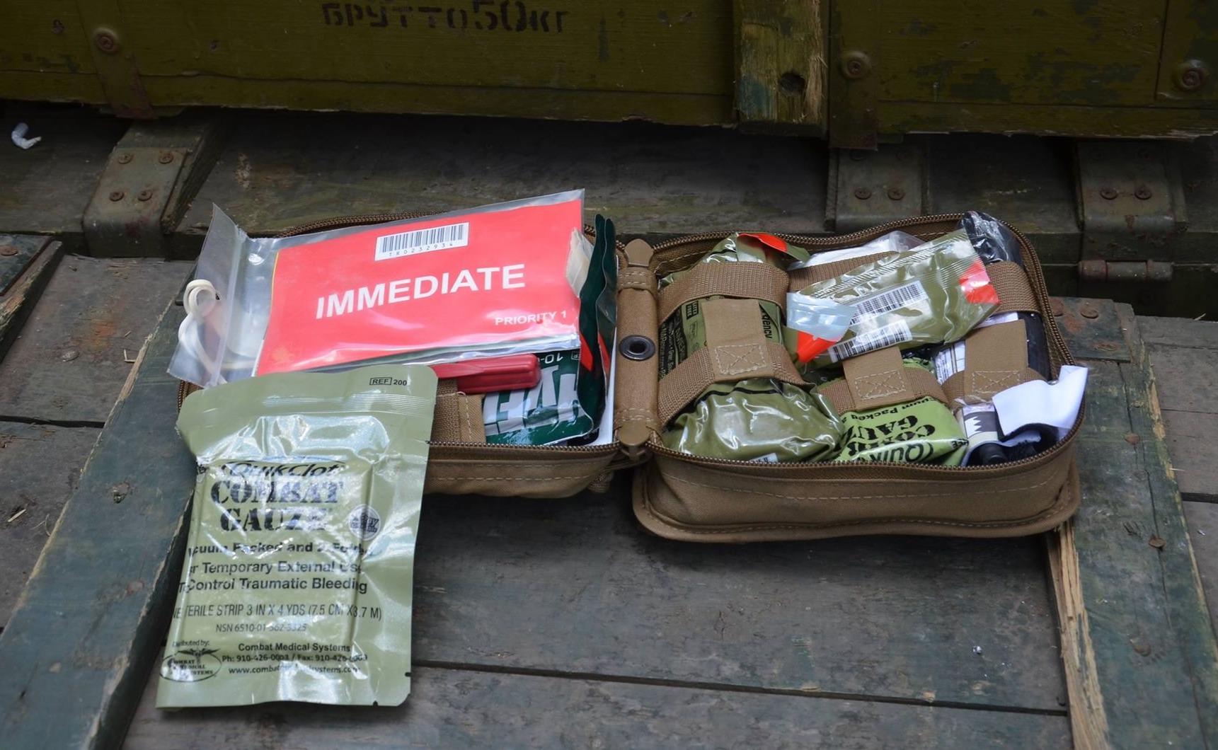 Medical Forces of the Armed Forces of Ukraine to receive 500,000 first-aid kits