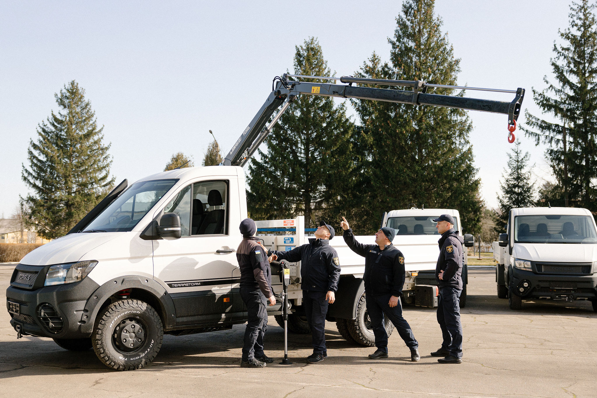 Canada handed over mine clearance vehicles to the State Emergency Service of Ukraine