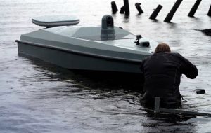 Russians showed the design of the Ukrainian Magura V5 USV