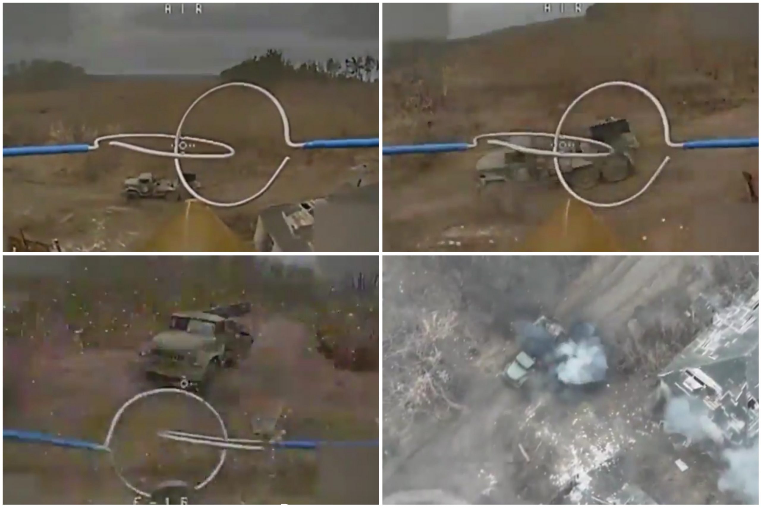 Territorial defense unit destroyed the Russian Grad-1 MRL in the east ...