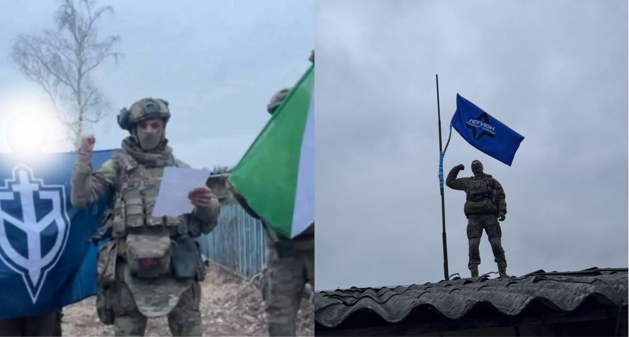 Liberation forces raised flags in another village in Belgorod region