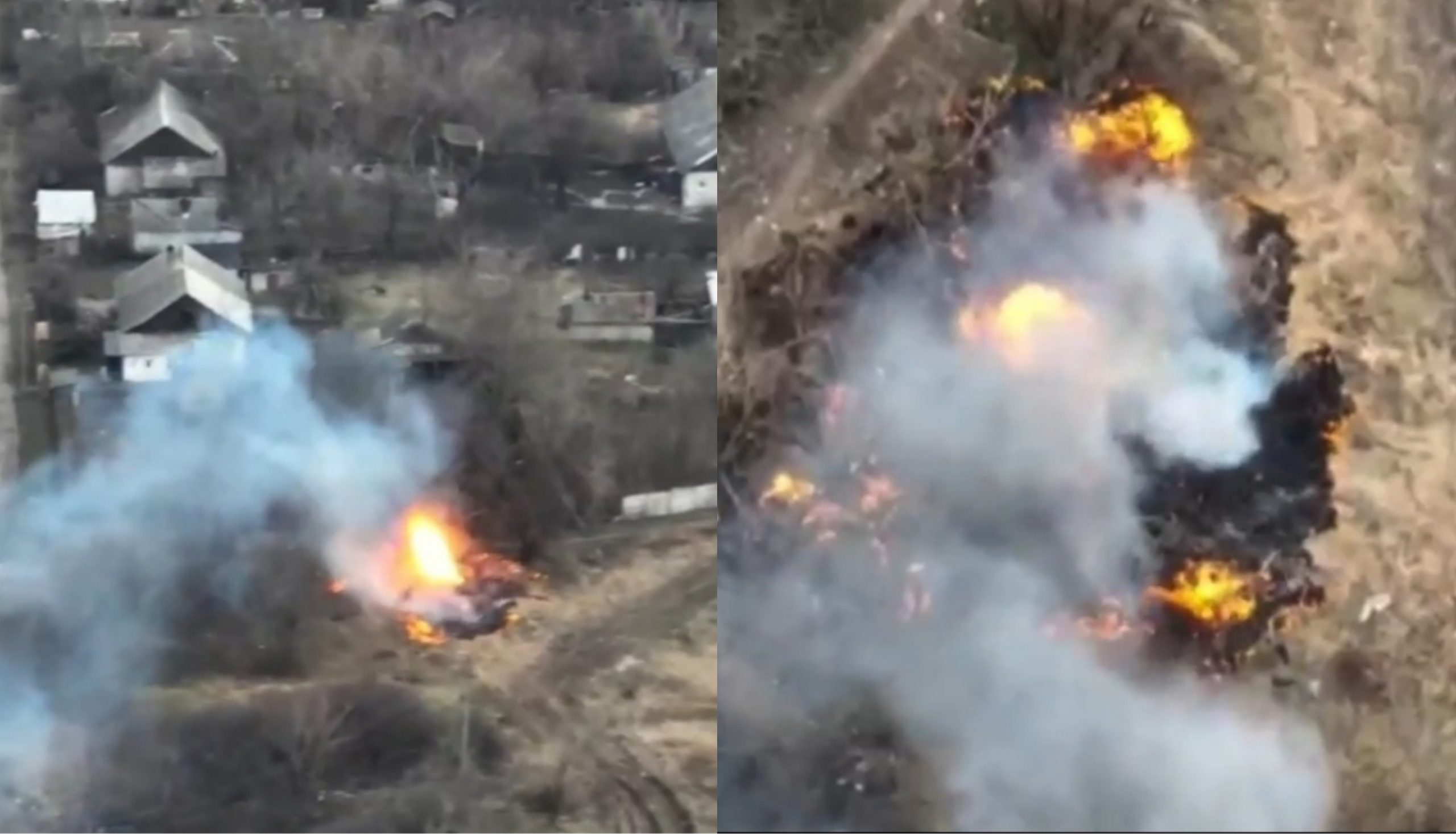 Defence Forces destroyed the Russian Gvozdika self-propelled howitzer in the Donetsk region