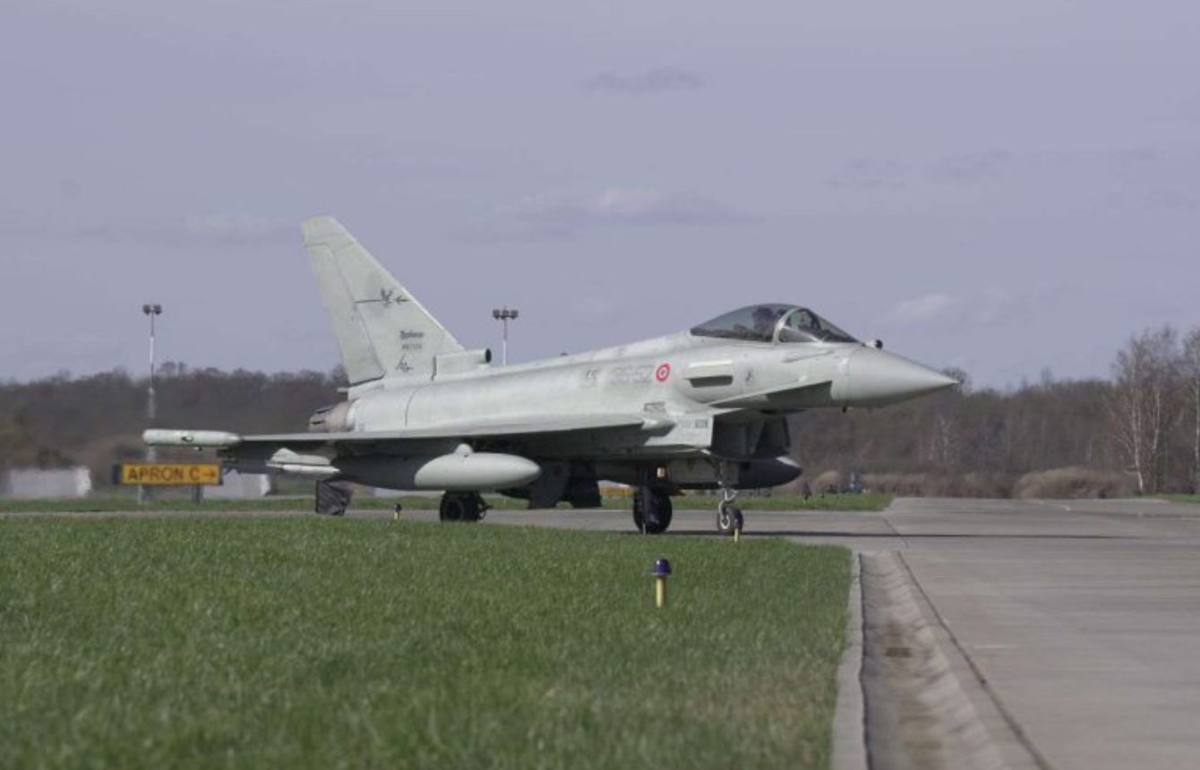 Italian fighters intercepted Russian aircraft over the Baltic Sea