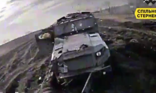 FPV drone operators of the 109th Territorial Defense Brigade destroyed six armored vehicles