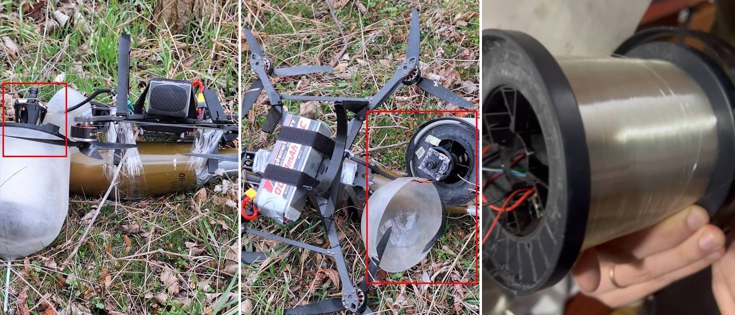 Russian troops used an “advanced” FPV drone