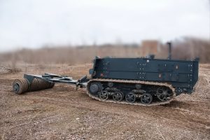 The UN acquired mine clearing vehicles for clearing Kharkiv region