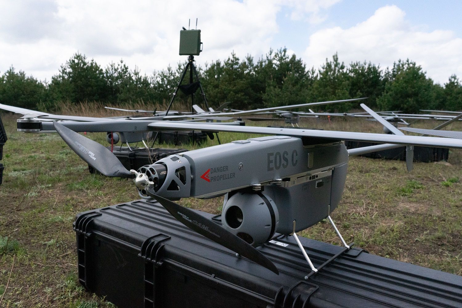 The Serhiy Prytula Charity Foundation transferred EOS VTOL drones to the Defence Intelligence of Ukraine