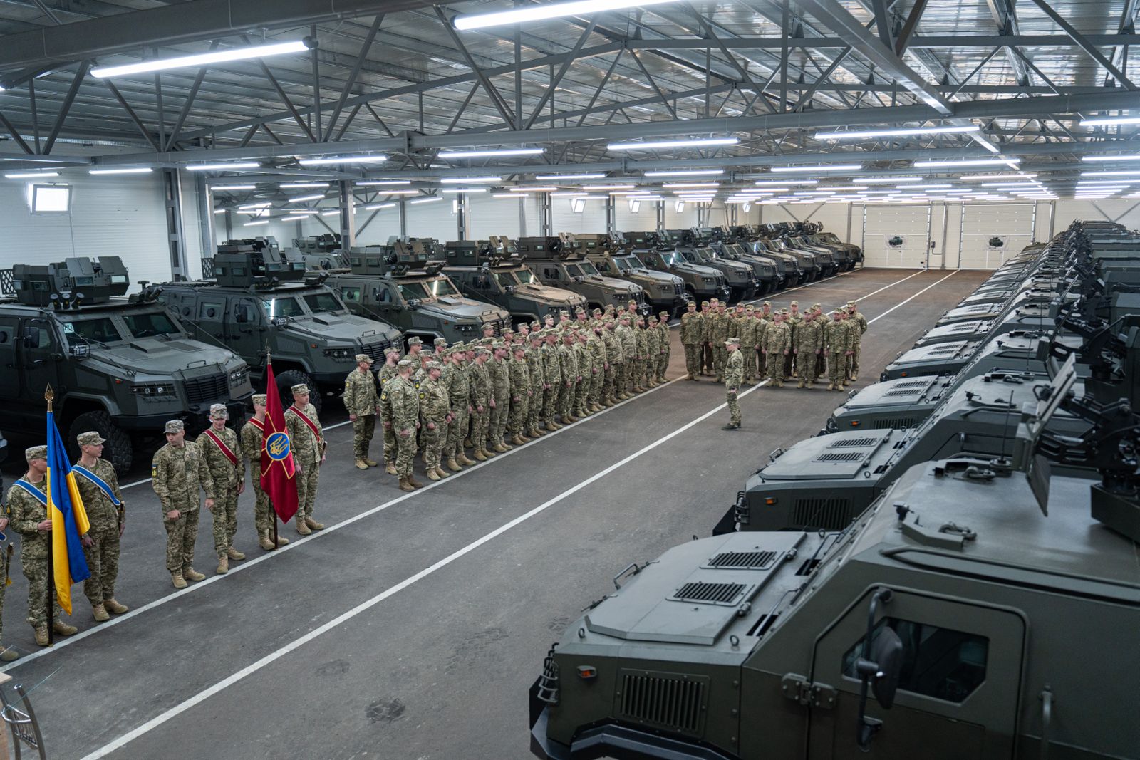 Soldiers of the 225th Separate Assault Battalion received 15 Kozak-2M1 and 25 Kozak-5