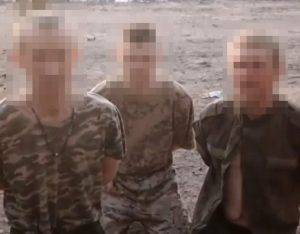 Border guards captured three invaders in the Donetsk region