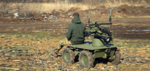 Ukraine Rolls Out CRAB Wheeled Combat Unmanned Platform