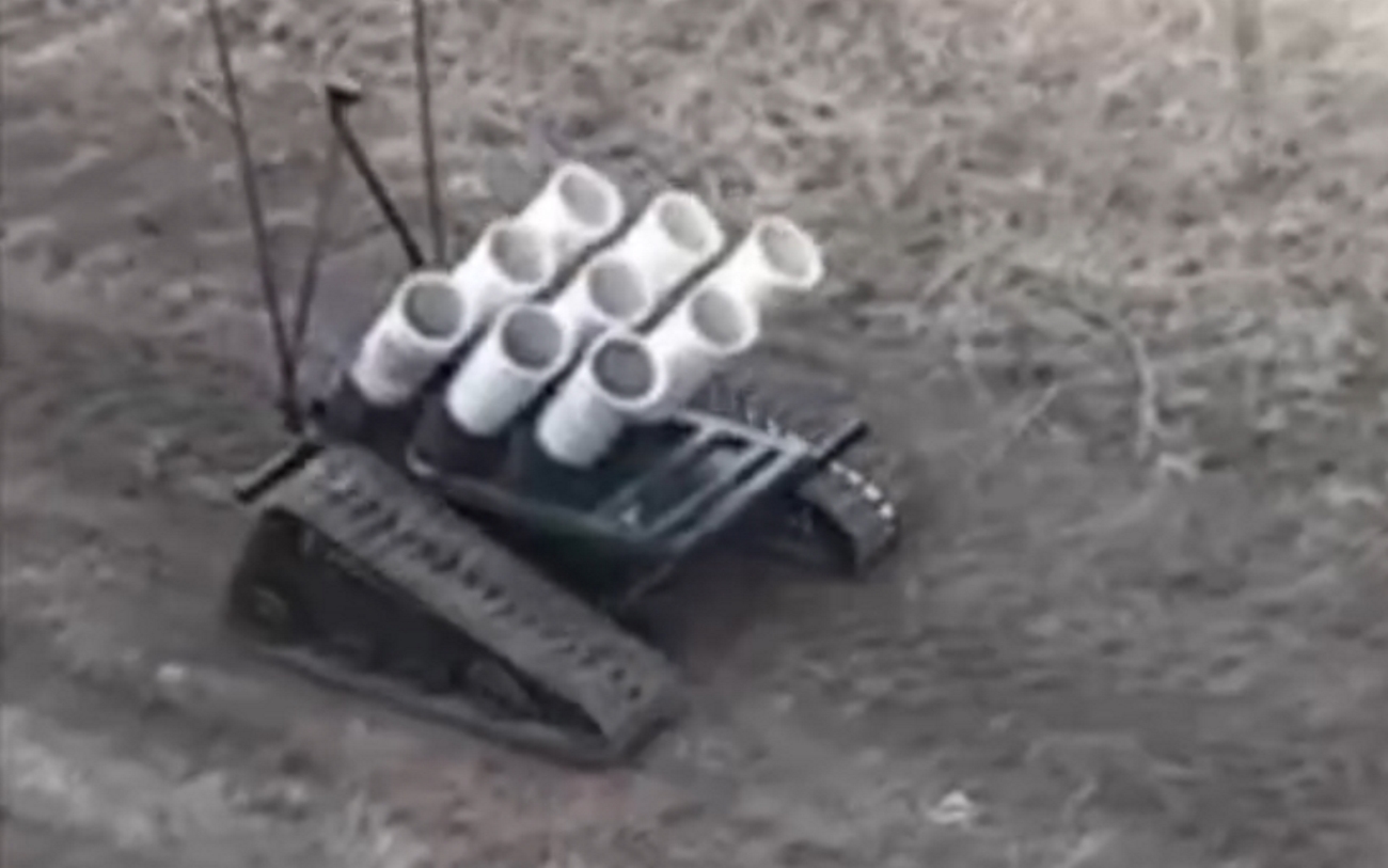 The Armed Forces of Ukraine Hit Russian Unmanned Mining System