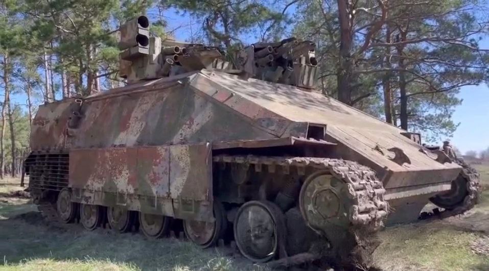 Russians found the legendary Azovets BMPT