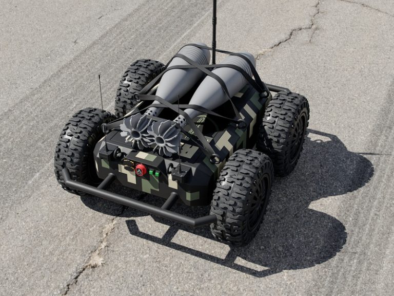 В Україні презентували новий наземний дрон Ratel X