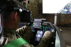 Ukraine’s Air Force Adapts to Advanced F-16 Simulator Technology