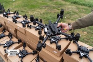 Defenders of Kharkiv region received drones, thermal imagers and radios from benefactors