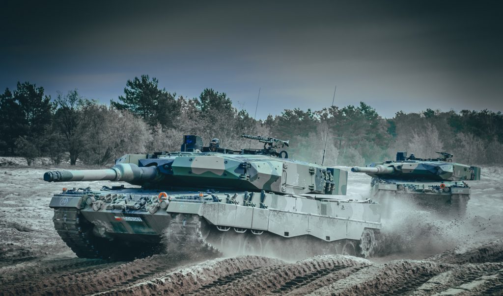 Польські танки Leopard 2PL. Фото: Міністерство оборони Польщі 