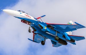 Russian Knights group’s fighter jet destroyed in Kuban