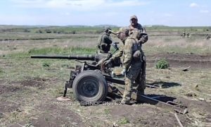 Russians made a towed gun from the remains of BMP-1