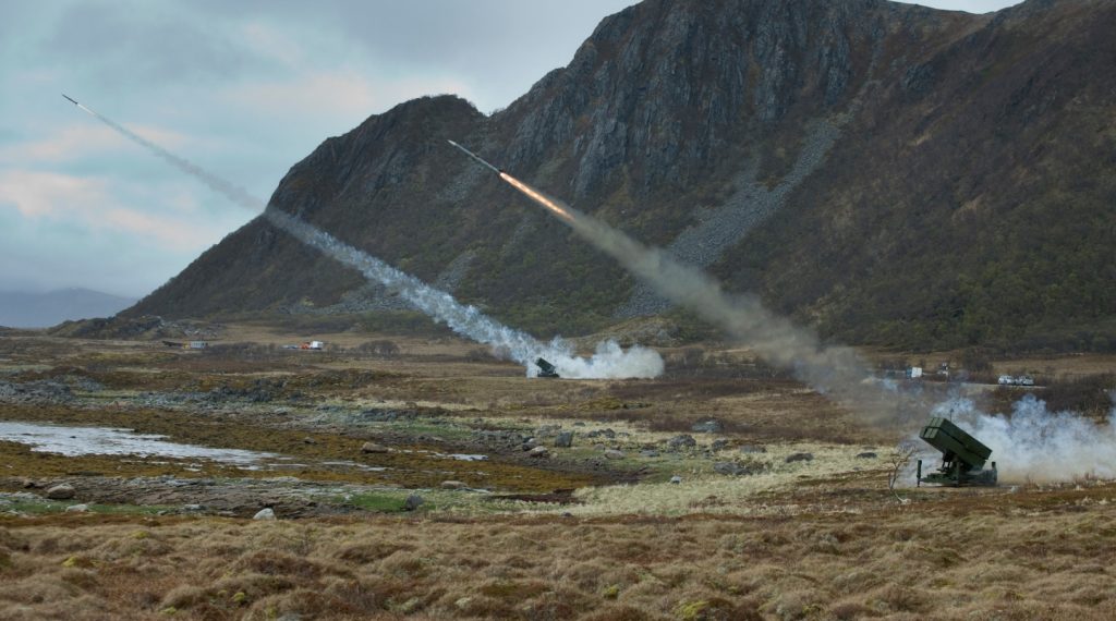 Випробування системи ППО NASAMS. Фото: Andoya Space
