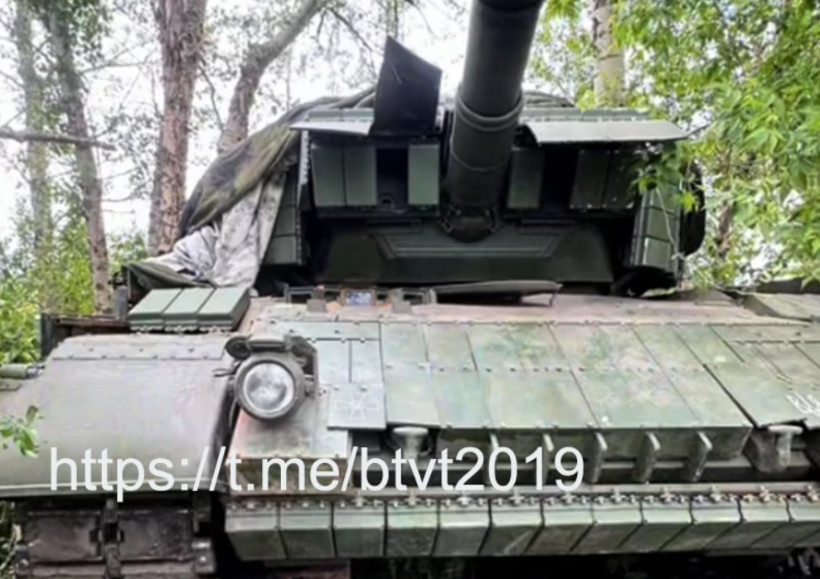 Ukrainian Leopard 1A5DK Tanks Strengthened with Nizh and Kontakt-1 ERA