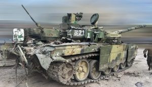 Latest Russian T-90M Proryv Tank Captured by Ukrainian Forces