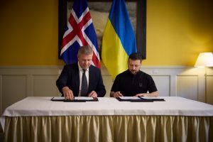 Ukraine and Iceland signed a security agreement