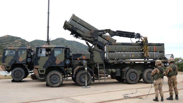 Italy plans to provide Ukraine with additional SAMP/T air defense systems