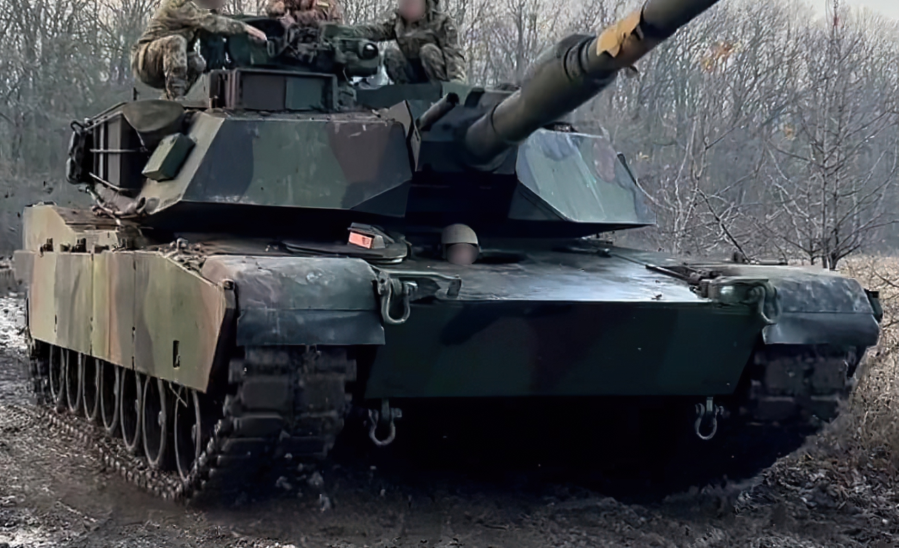 M1A1 SA Abrams українських військових. Листопад 2023. Фото: telegram @mag_vodogray