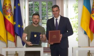 Ukraine and Spain sign a bilateral security agreement