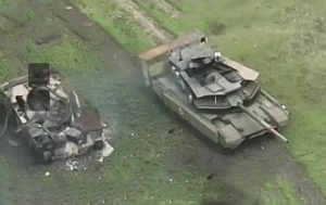 Ukrainian Defence Forces stopped the T-90 and BMD column near the Chasiv Yar