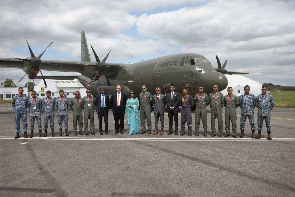 Бангладеш отримав останній п’ятий C-130J Super Hercules від компанії Marshall Aerospace